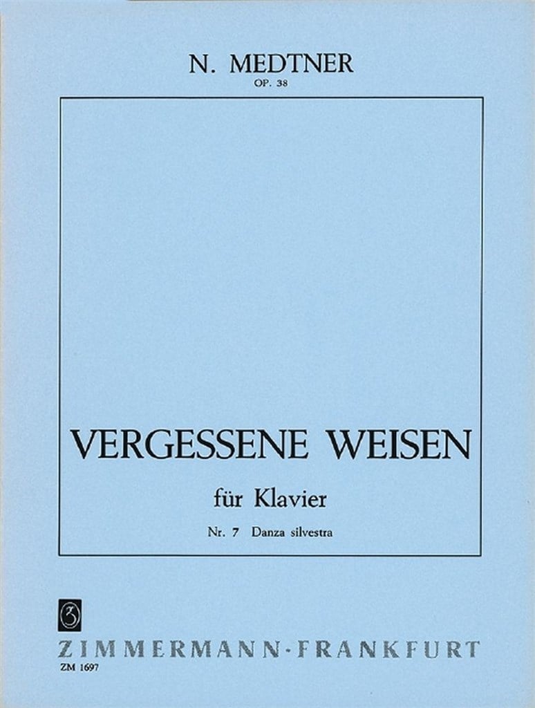 Vergessene Weisen op. 38